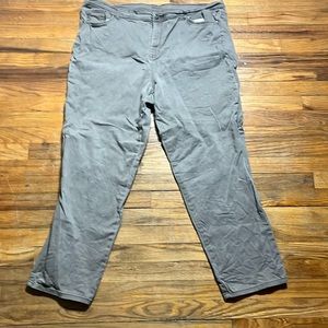 Military green khaki style and co denim 22w natural fit tapered leg